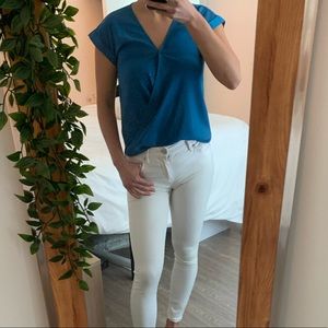 Express blue top